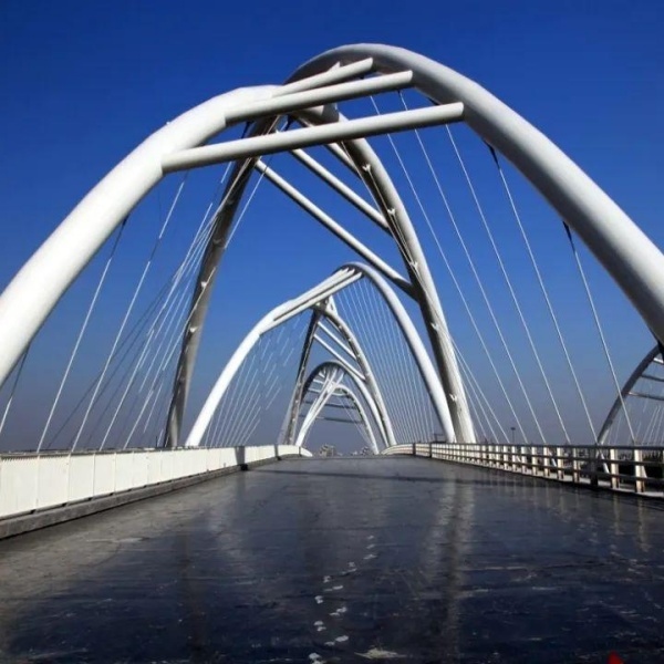 Recyclable Prefab Steel Structure Bridge Railway Quick Assembly
