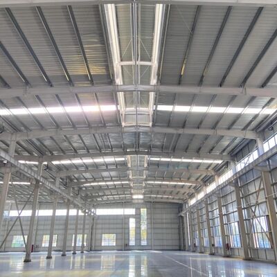 Q235B Q355B Q420B Industrial Steel Structure Frame AISC Standard Custom