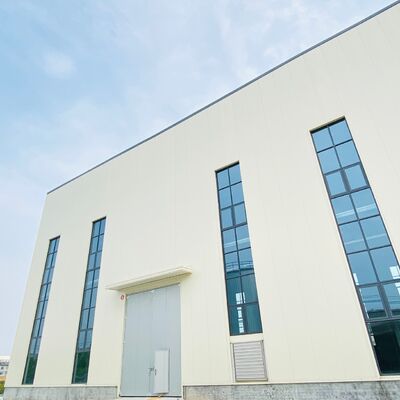 Industrial Seamless Frame Steel Structure Office Building Prefab Workshop Warehouse
