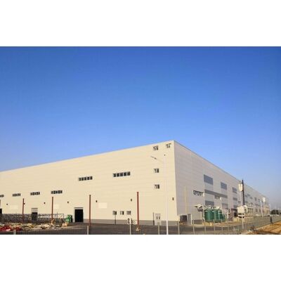 Recyclable Prefab steel Framed Agricultural Buildings Structure System Custom