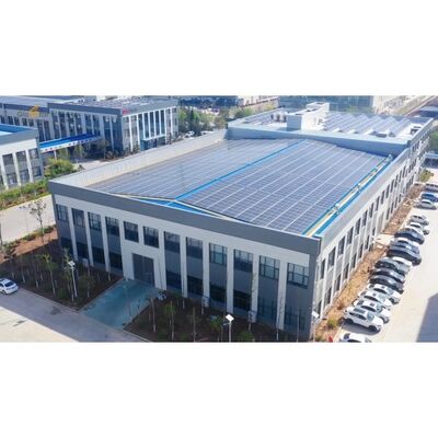 Assembled Prefabricated Steel Metal Structures Workshop Building Modular Custom