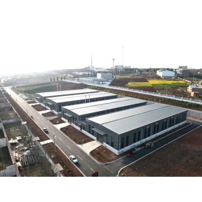 80x160 Industrial Steel Sheds Workshop Building Sandwich Panel