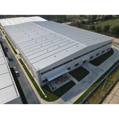 Industrial Warehouse Portal Frame Prefab Steel Frame System Structure