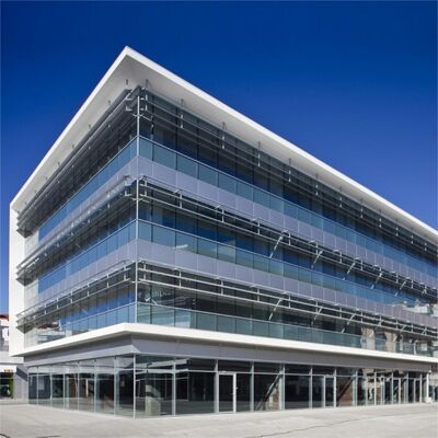 Multi Story Prefabricated Modular Buildings Office Metal Structure Design