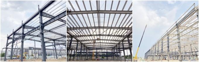 Modern Fireproofing Q235 Steel Structure Shed Industrial Workshop Buildings